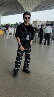 Stebin Ben snapped at the airport