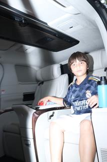 AbRam Khan snapped in the city