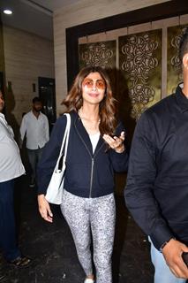 Shilpa Shetty snapped in the city