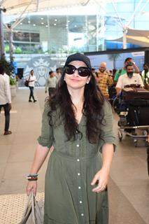 Vidya Balan snapped in the city