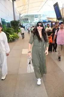 Vidya Balan snapped in the city