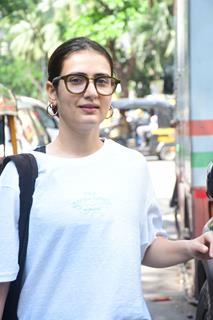 Fatima Sana Shaikh snapped in the city