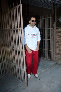 Varun Dhawan snapped in the city