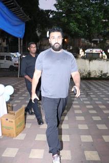 Raj Kundra snapped in the city