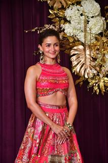 Alia Bhatt snapped at Manish Malhotra’s Diwali Bash