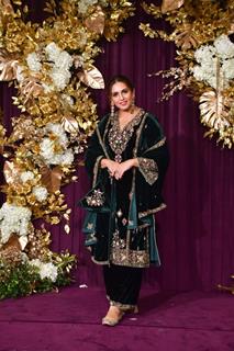 Huma Qureshi snapped at Manish Malhotra’s Diwali Bash