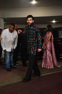 Shikhar Pahariya snapped at Manish Malhotra’s Diwali Bash