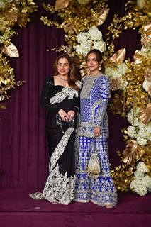 Neelam Kothari and Seema Sajdeh snapped at Manish Malhotra’s Diwali Bash