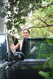 Alia Bhatt snapped in the city