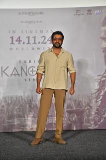 Suriya snapped at 'Kanguva' press conference