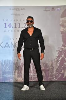 Bobby Deol snapped at 'Kanguva' press conference