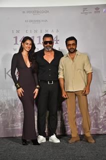 Bobby Deol, Suriya and Disha Patani snapped at 'Kanguva' press conference