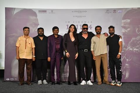 Bobby Deol, Suriya, Disha Patani and Jayantilal Gada snapped at 'Kanguva' press conference