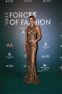 Celebrities snapped at the Vogue Forces of Fashion India 2024