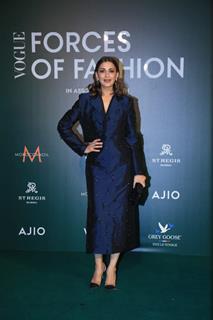 Sonali Bendre snapped at the Vogue Forces of Fashion India 2024