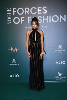 Celebrities snapped at the Vogue Forces of Fashion India 2024