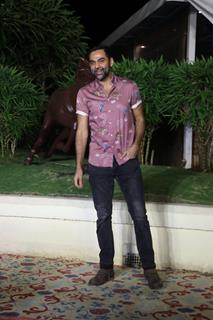 Abhay Deol snapped at Rohini Iyer's party