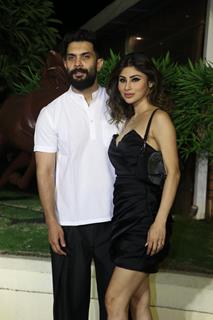 Mouni Roy snapped at  the welcome party for Warner Music Group