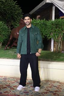 Taha Shah Badussha snapped at  the welcome party for Warner Music Group