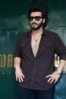 Arjun Kapoor snapped promoting their upcoming film 'Singham Again' At Torii