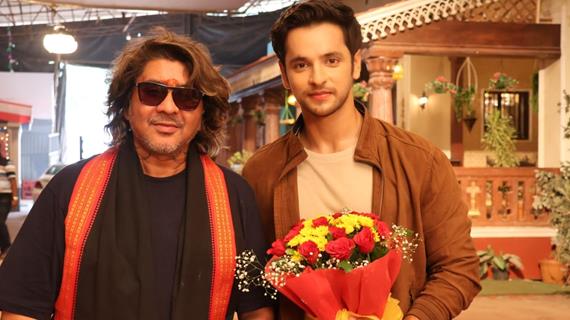 Rajan Shahi and Shivam Khajuria celebrates Shivam Khajuria's birthday on the set