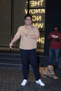 Arbaaz Khan snapped in the city