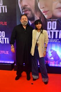 Kunal Shashi Kapoor grace the screening of 'Do Patti'