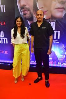 Ashutosh Gowariker and Sunita Gowariker grace the screening of 'Do Patti'