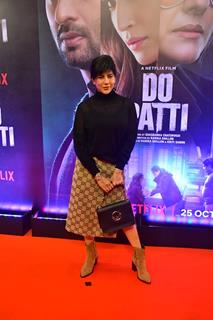 Wardha Khan Nadiadwala grace the screening of 'Do Patti'