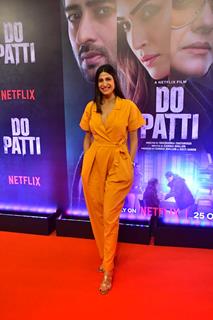 Ahana Kumra grace the screening of 'Do Patti'