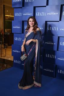 Celebrities celebs snapped at the Grazia event