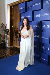 Mehreen Pirzadaa  celebs snapped at the Grazia event