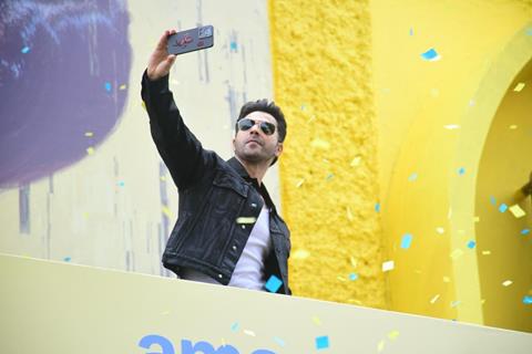 Varun Dhawan snapped promoting his upcoming series 'Citadel: Honey Bunny' at Gaiety Galaxy, Bandra