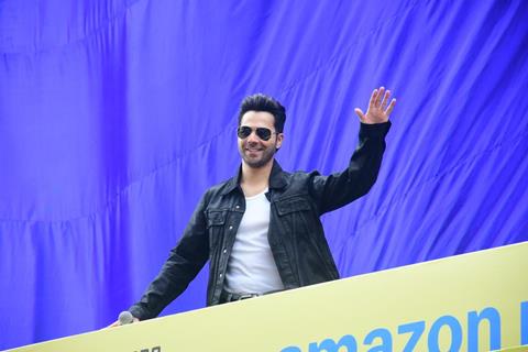 Varun Dhawan snapped promoting his upcoming series 'Citadel: Honey Bunny' at Gaiety Galaxy, Bandra