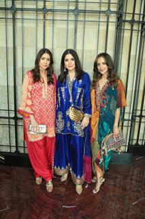 Maheep Kapoor, Bhavana Pandey and Seema Sajdeh snapped at Seema Singh's Diwali Bash