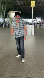 Bobby Deol snapped at the airport