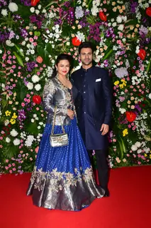 Divyanka Tripathi and Vivek Dahiya attends Ekta Kapoor's Diwali Bash