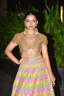 Ahsaas Channa snapped attending Abu Jani and Sandeep Khosla’s Diwali party