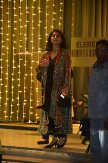 Neetu Kapoor snapped attending Abu Jani and Sandeep Khosla’s Diwali party