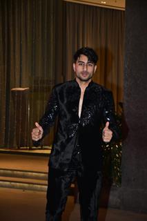 Ibrahim Ali Khan snapped attending Abu Jani and Sandeep Khosla’s Diwali party