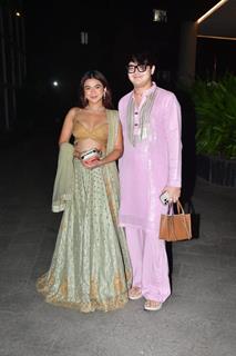 Apoorva  snapped attending Abu Jani and Sandeep Khosla’s Diwali party