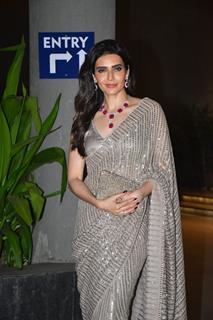 Karishma Tanna snapped attending Abu Jani and Sandeep Khosla’s Diwali party