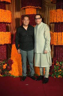 Ramesh Taurani and Salim Khan snapped at Ramesh Taurani’s Diwali Bash