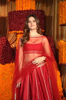 Rasha Thadani snapped at Ramesh Taurani’s Diwali Bash