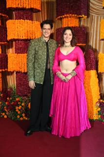 Tamannaah Bhatia and Vijay Varma snapped at Ramesh Taurani’s Diwali Bash