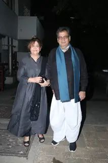 Subhash Ghai snapped at the red carpet of the play Ammi Akhtari