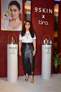 Nayanthara snapped for 9 Skin x Tira Beauty launch