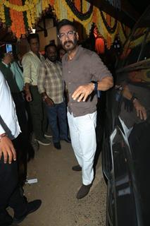 Ajay Devgn snapped at Shivaji Park Dadar