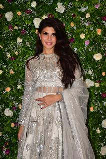 Jacqueline Fernandez grace Anshul Garg and Amul Mohan’s Diwali party