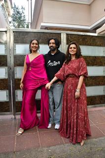 Vikrant Massey, Ridhi Dogra and Raashii Khanna snapped promoting their upcoming movie, 'The Sabarmati Report'